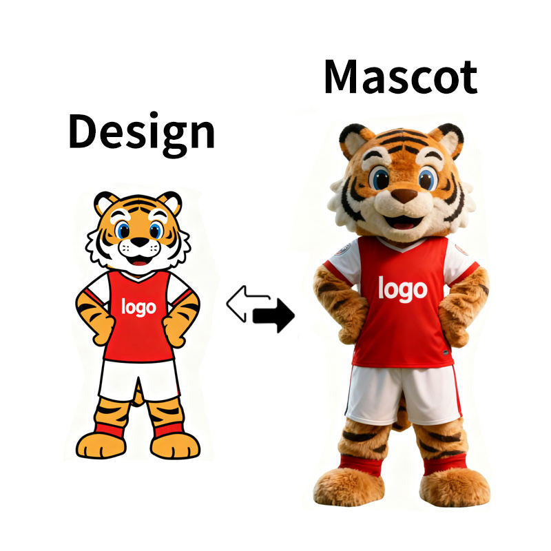 Custom Tiger Mascot Costume
