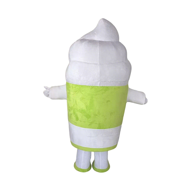 Custom Green Yogurt Cup Mascot Costume