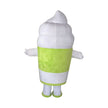 Custom Green Yogurt Cup Mascot Costume