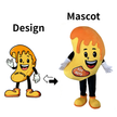 Custom Orange Peanut Character Mascot Costume