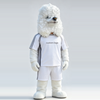 Poodle Mascot Costume–Ready-to-Order