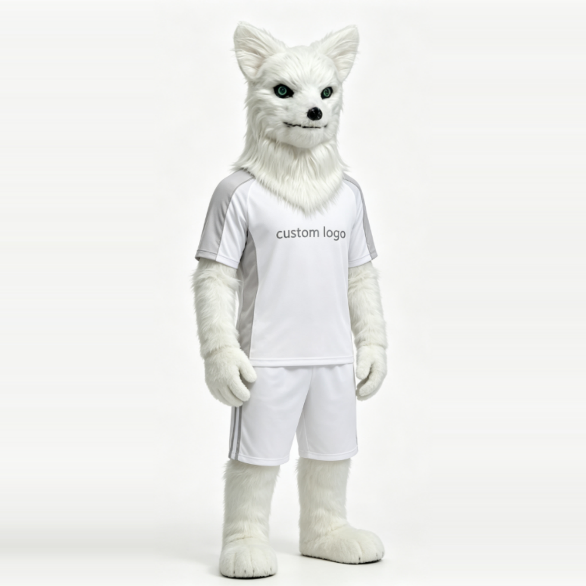 Open-mouthed Fox Mascot Costume–Ready-to-Order