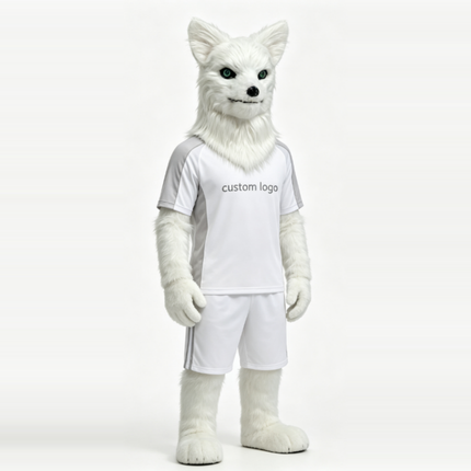Open-mouthed Fox Mascot Costume–Ready-to-Order