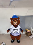 Custom Bunny in Duck Hat Mascot Costume