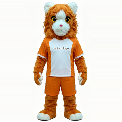 Open-mouthed Cat Mascot Costume–Ready-to-Order