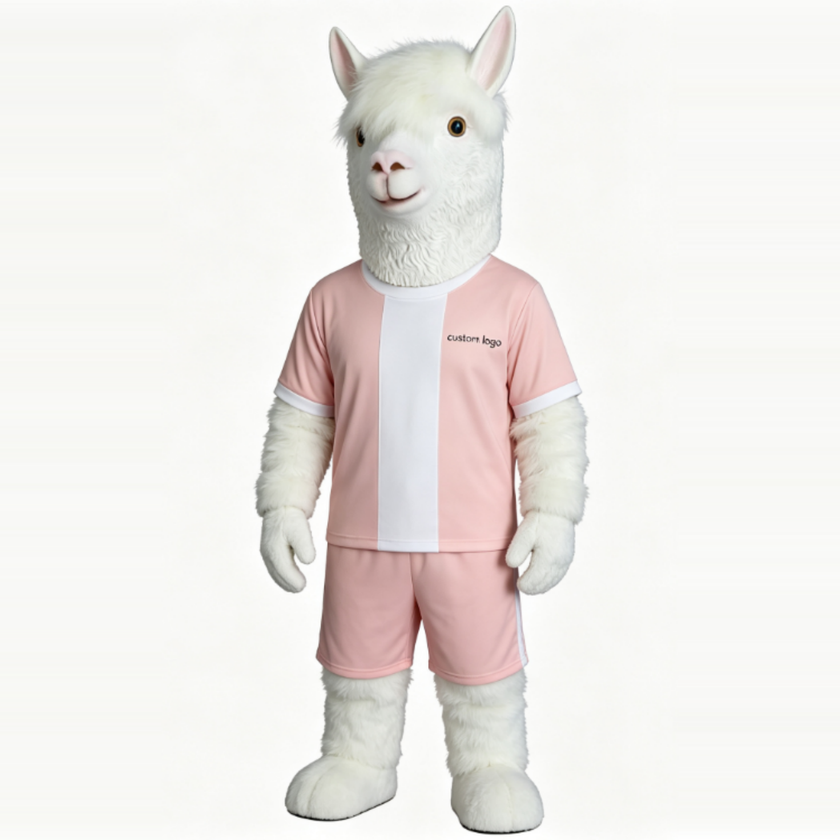 Alpaca Mascot Costume–Ready-to-Order