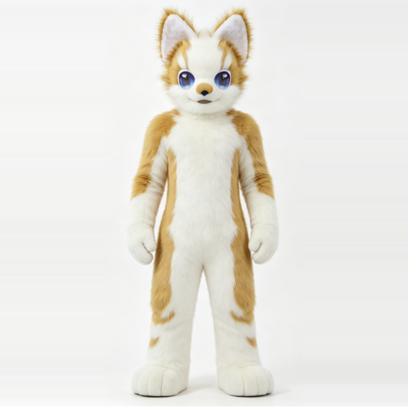 Anime-Style Dog Mascot Costume-Ready-to-Order