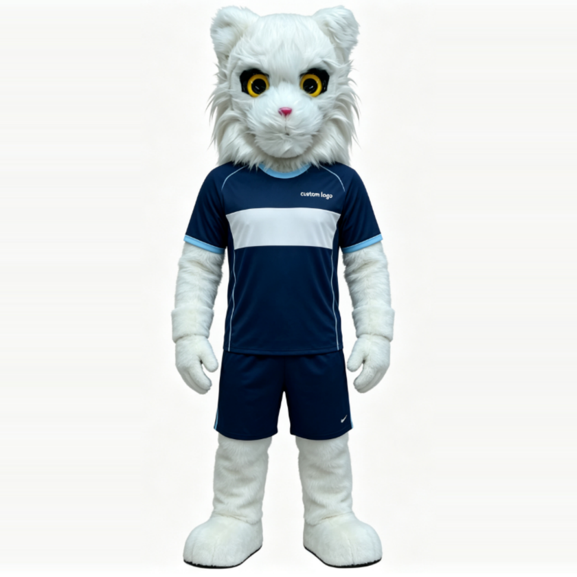 Open-mouthed Cat Mascot Costume–Ready-to-Order