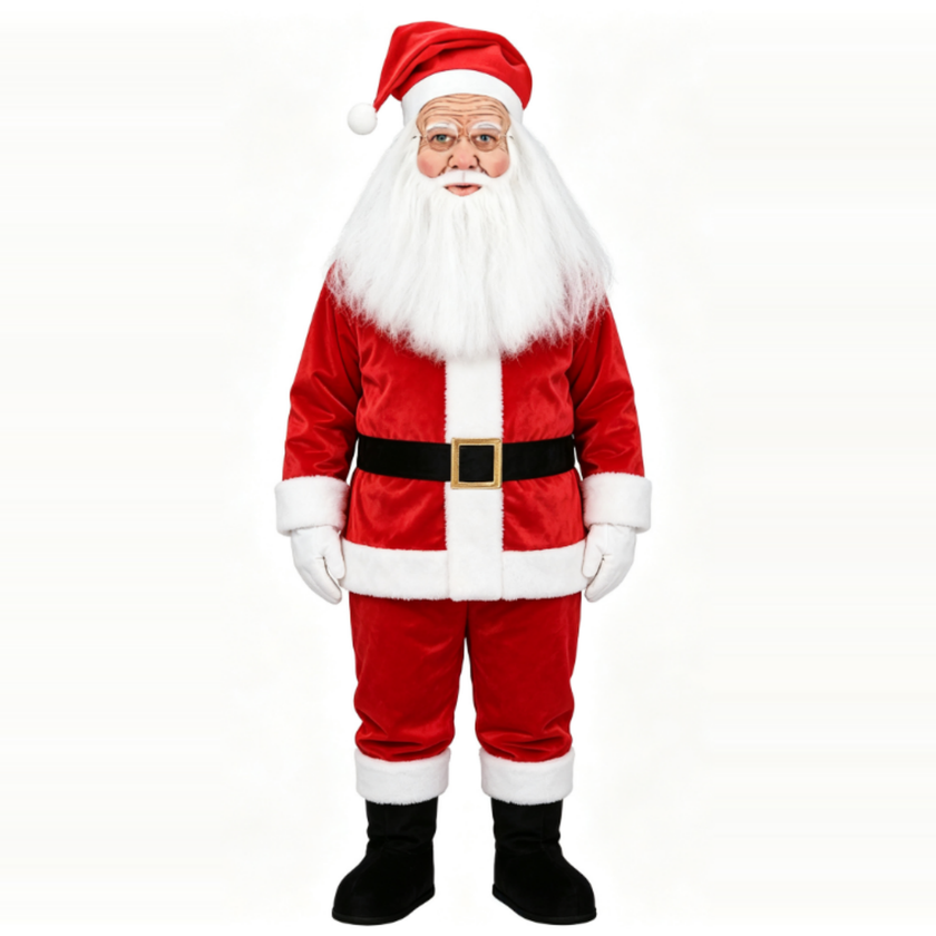Santa Claus Mascot Costume–Ready-to-Order