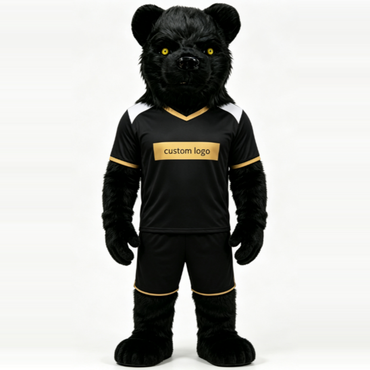 Open-mouthed Bear Mascot Costume–Ready-to-Order