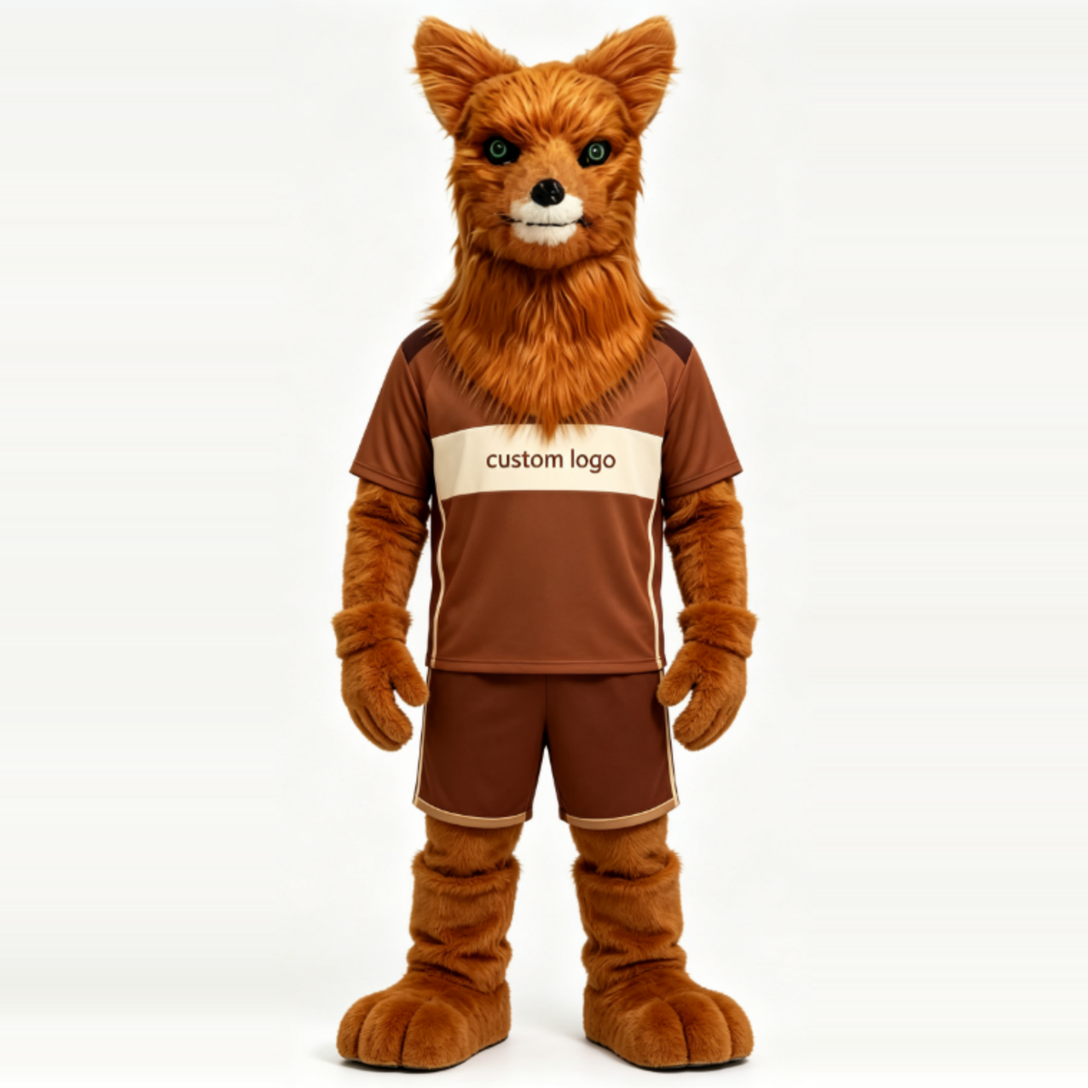 Open-mouthed Fox Mascot Costume–Ready-to-Order