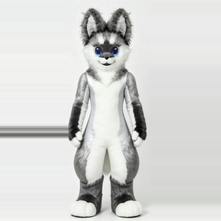 Husky Mascot Costume-Ready-to-Order