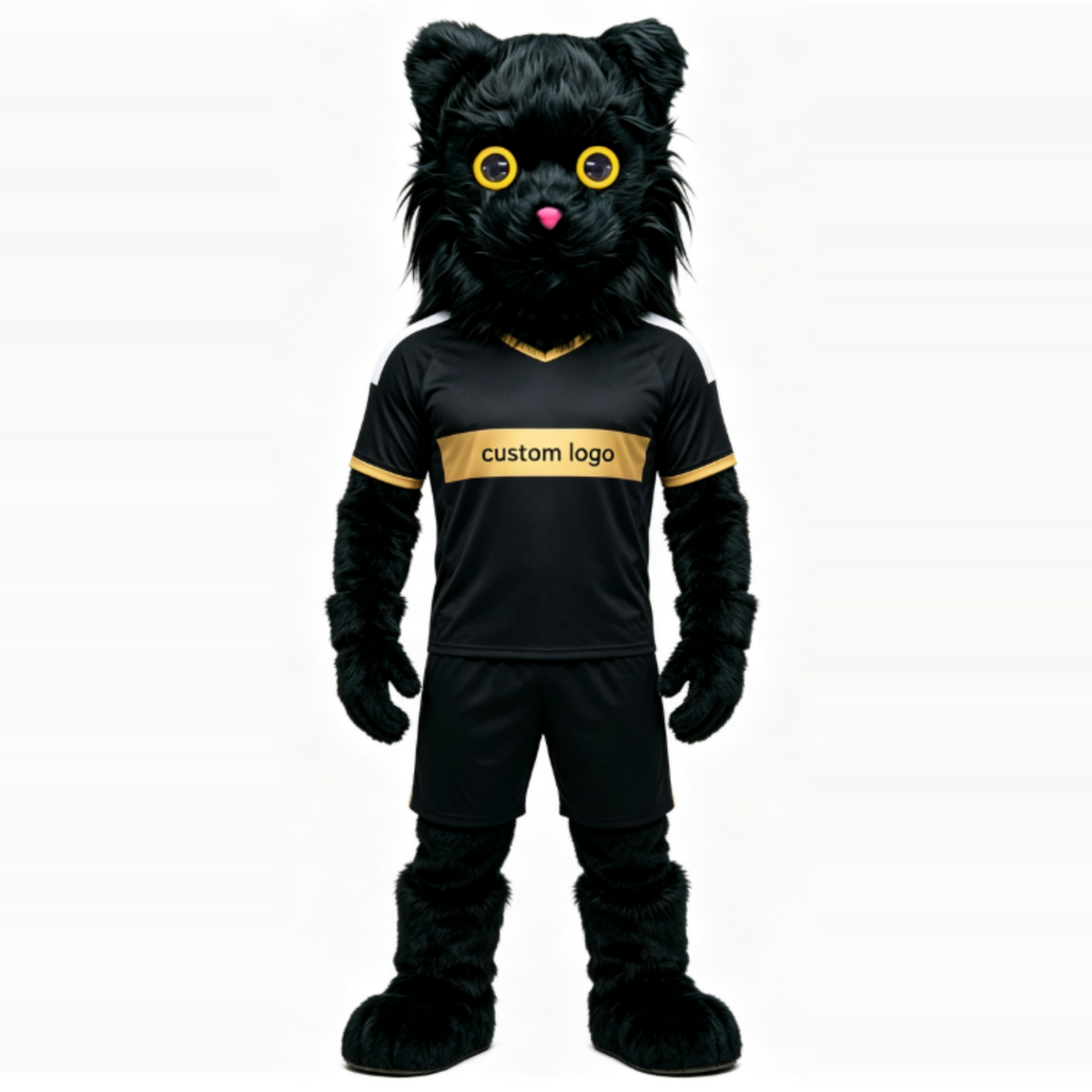 Open-mouthed Cat Mascot Costume–Ready-to-Order
