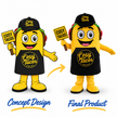Custom Taco Mascot Costume