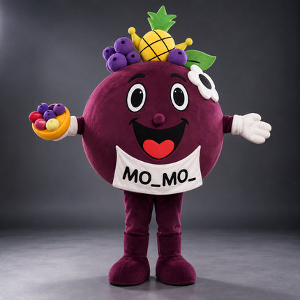 Custom Purple Grape Mascot Costume